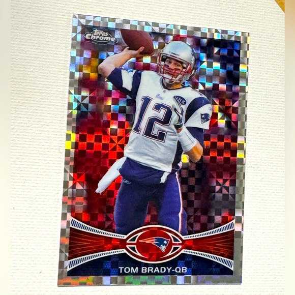 2012 topps chrome Tom Brady super refractor #220 mint condition - Picture 1 of 3